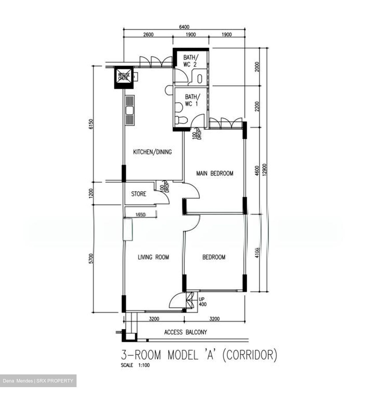 Blk 176 Bukit Batok West Avenue 8 (Bukit Batok), HDB 3 Rooms #581326331